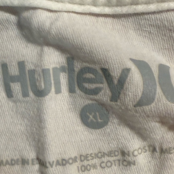 Hurley Men's Surf Graphic Tee - Cream - Picture 4 of 6
